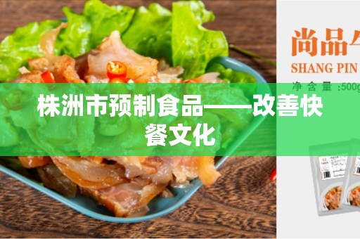 株洲市预制食品——改善快餐文化