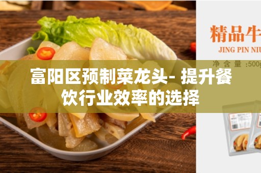 富阳区预制菜龙头- 提升餐饮行业效率的选择