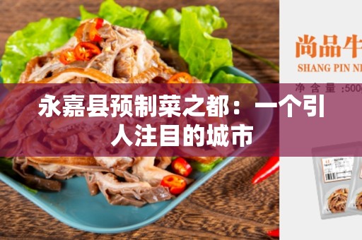 永嘉县预制菜之都：一个引人注目的城市