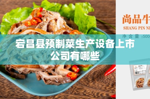 宕昌县预制菜生产设备上市公司有哪些