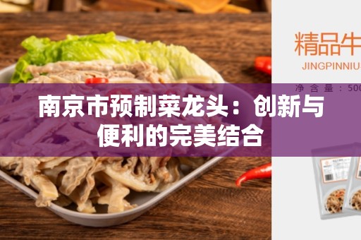 南京市预制菜龙头：创新与便利的完美结合