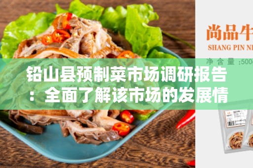 铅山县预制菜市场调研报告：全面了解该市场的发展情况和未来趋势
