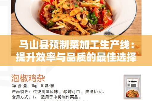 马山县预制菜加工生产线：提升效率与品质的最佳选择