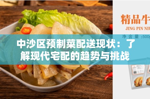 中沙区预制菜配送现状：了解现代宅配的趋势与挑战