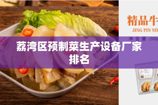 荔湾区预制菜生产设备厂家排名