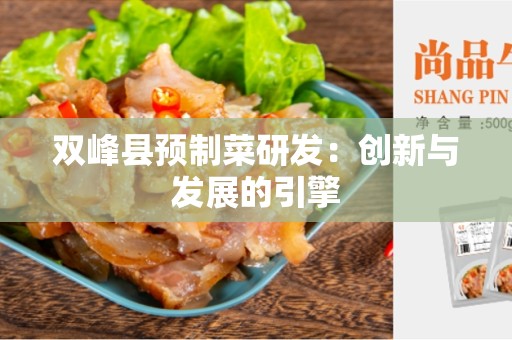 双峰县预制菜研发：创新与发展的引擎
