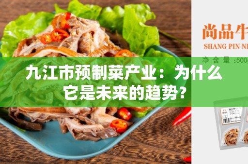 九江市预制菜产业：为什么它是未来的趋势？