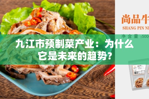 九江市预制菜产业：为什么它是未来的趋势？