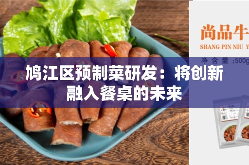鸠江区预制菜研发：将创新融入餐桌的未来