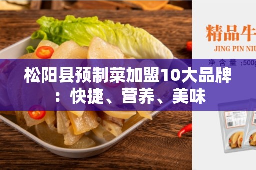 松阳县预制菜加盟10大品牌：快捷、营养、美味
