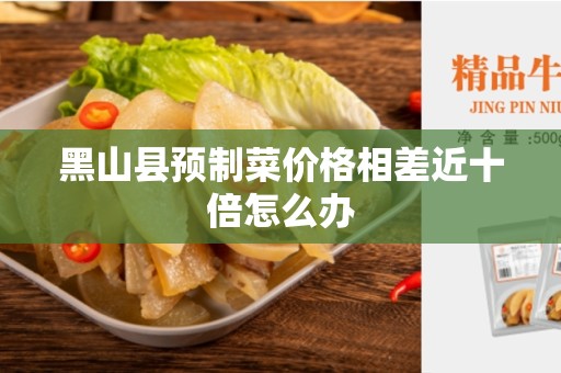 黑山县预制菜价格相差近十倍怎么办