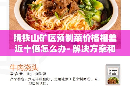 镜铁山矿区预制菜价格相差近十倍怎么办- 解决方案和疑问解答