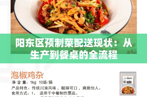 阳东区预制菜配送现状：从生产到餐桌的全流程