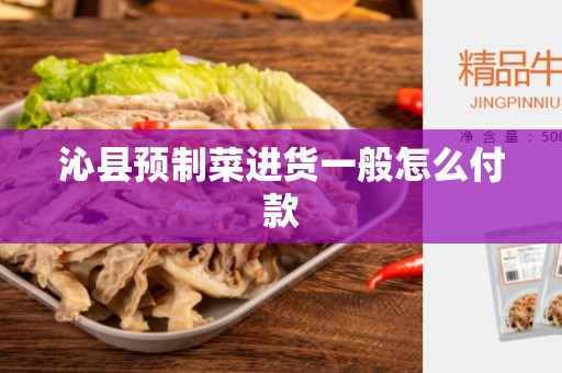 沁县预制菜进货一般怎么付款