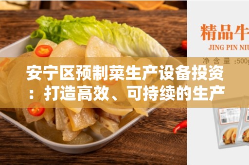 安宁区预制菜生产设备投资：打造高效、可持续的生产流程