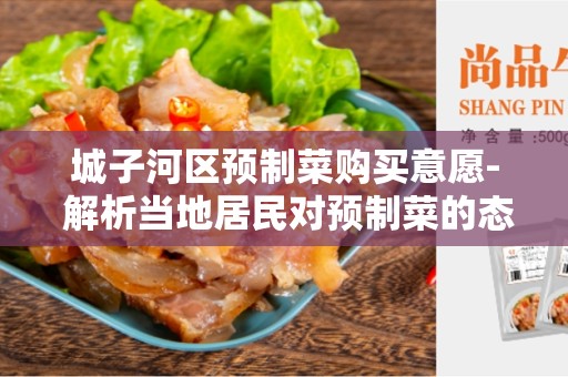 城子河区预制菜购买意愿- 解析当地居民对预制菜的态度和行为