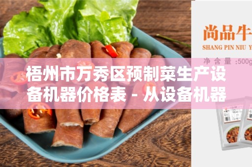 梧州市万秀区预制菜生产设备机器价格表 - 从设备机器角度了解梧州市万秀区预制菜生产