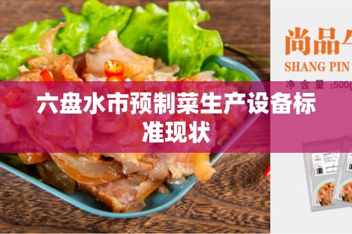 六盘水市预制菜生产设备标准现状