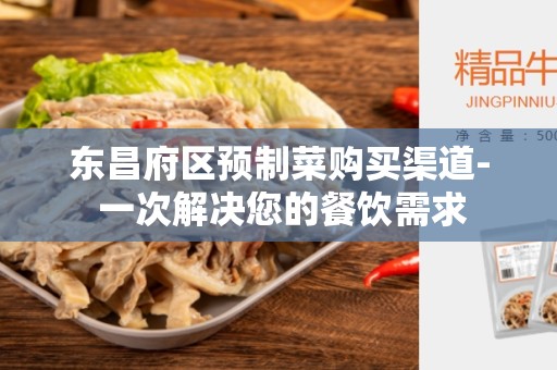 东昌府区预制菜购买渠道- 一次解决您的餐饮需求