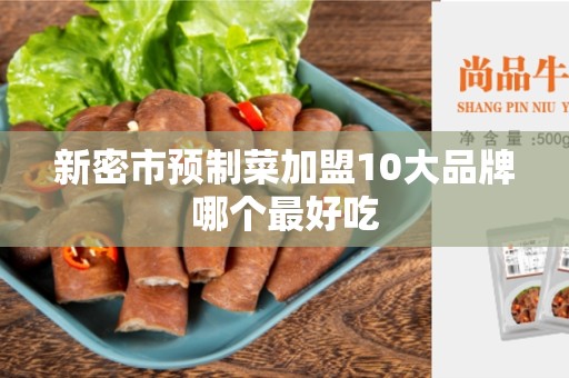 新密市预制菜加盟10大品牌哪个最好吃