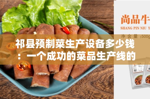 祁县预制菜生产设备多少钱：一个成功的菜品生产线的关键