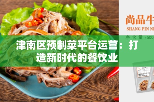 津南区预制菜平台运营：打造新时代的餐饮业