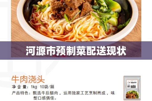 河源市预制菜配送现状