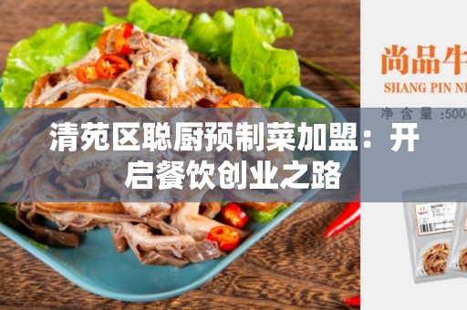 清苑区聪厨预制菜加盟：开启餐饮创业之路