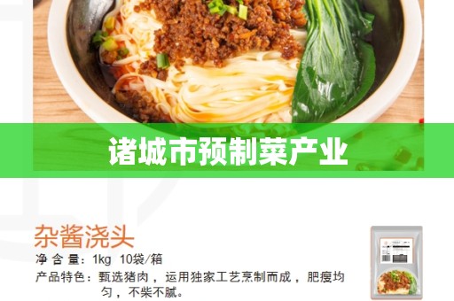 诸城市预制菜产业