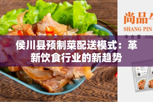 侯川县预制菜配送模式：革新饮食行业的新趋势