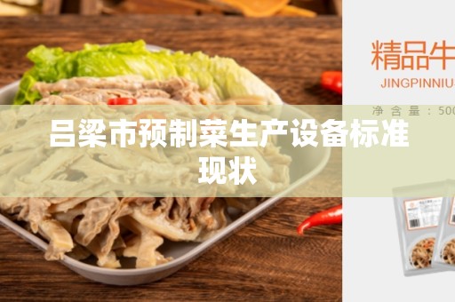 吕梁市预制菜生产设备标准现状