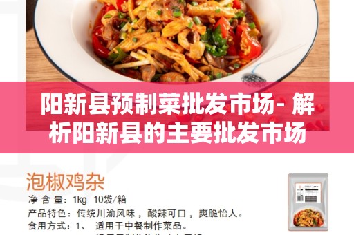 阳新县预制菜批发市场- 解析阳新县的主要批发市场