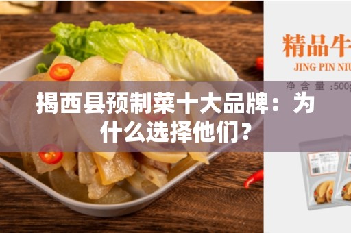 揭西县预制菜十大品牌：为什么选择他们？