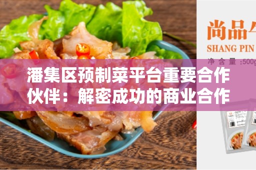 潘集区预制菜平台重要合作伙伴：解密成功的商业合作
