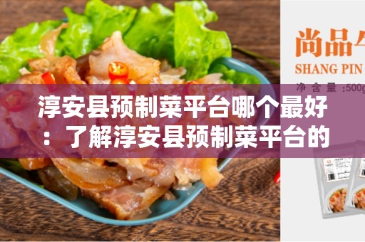 淳安县预制菜平台哪个最好：了解淳安县预制菜平台的优势和选择