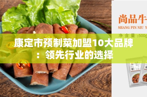 康定市预制菜加盟10大品牌：领先行业的选择