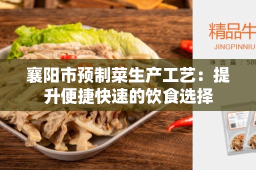 襄阳市预制菜生产工艺：提升便捷快速的饮食选择