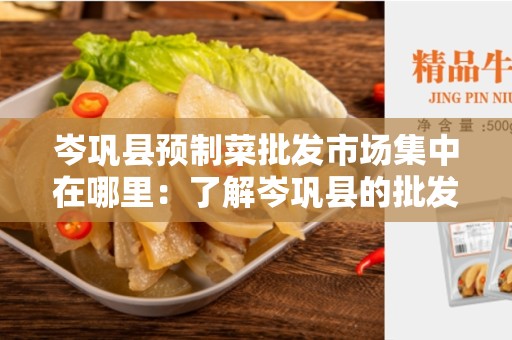 岑巩县预制菜批发市场集中在哪里：了解岑巩县的批发市场