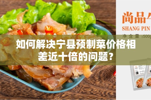如何解决宁县预制菜价格相差近十倍的问题？