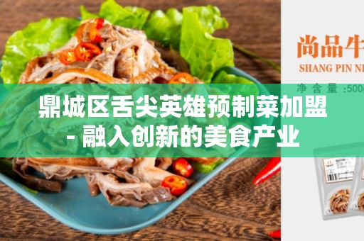 鼎城区舌尖英雄预制菜加盟- 融入创新的美食产业
