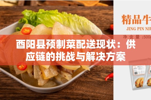酉阳县预制菜配送现状：供应链的挑战与解决方案