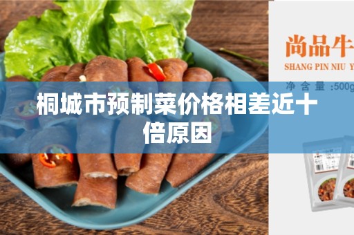 桐城市预制菜价格相差近十倍原因