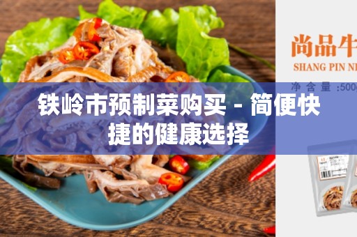 铁岭市预制菜购买 - 简便快捷的健康选择