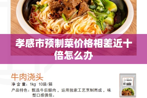 孝感市预制菜价格相差近十倍怎么办