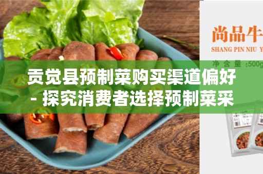 贡觉县预制菜购买渠道偏好- 探究消费者选择预制菜采购渠道的偏好