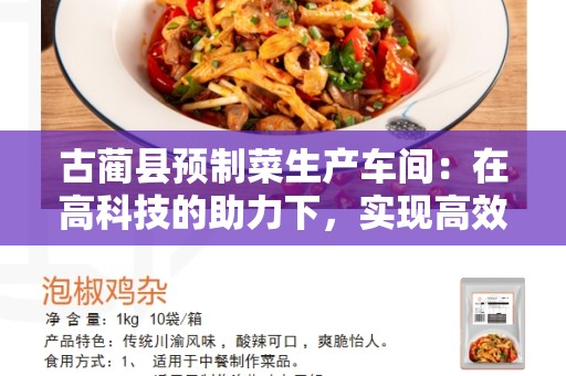 古蔺县预制菜生产车间：在高科技的助力下，实现高效生产