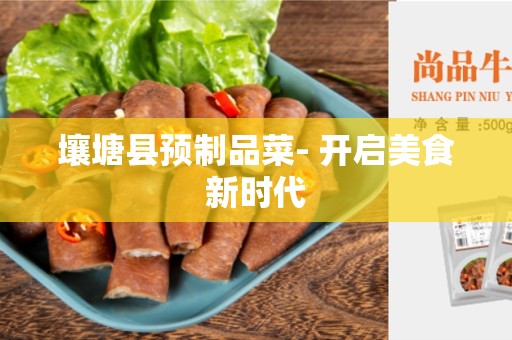 壤塘县预制品菜- 开启美食新时代