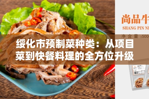 绥化市预制菜种类：从项目菜到快餐料理的全方位升级