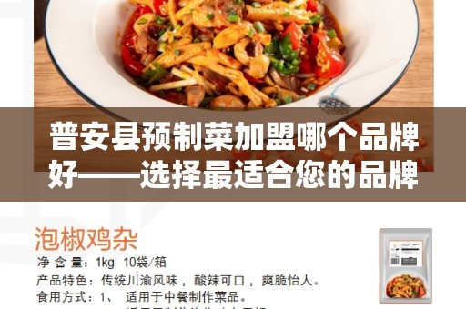 普安县预制菜加盟哪个品牌好——选择最适合您的品牌