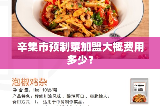 辛集市预制菜加盟大概费用多少？